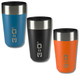 Copo Térmico 360° Degrees Travel 475ml Parede Dupla a Vácuo Preto Gelado 4H Quente 2,5H