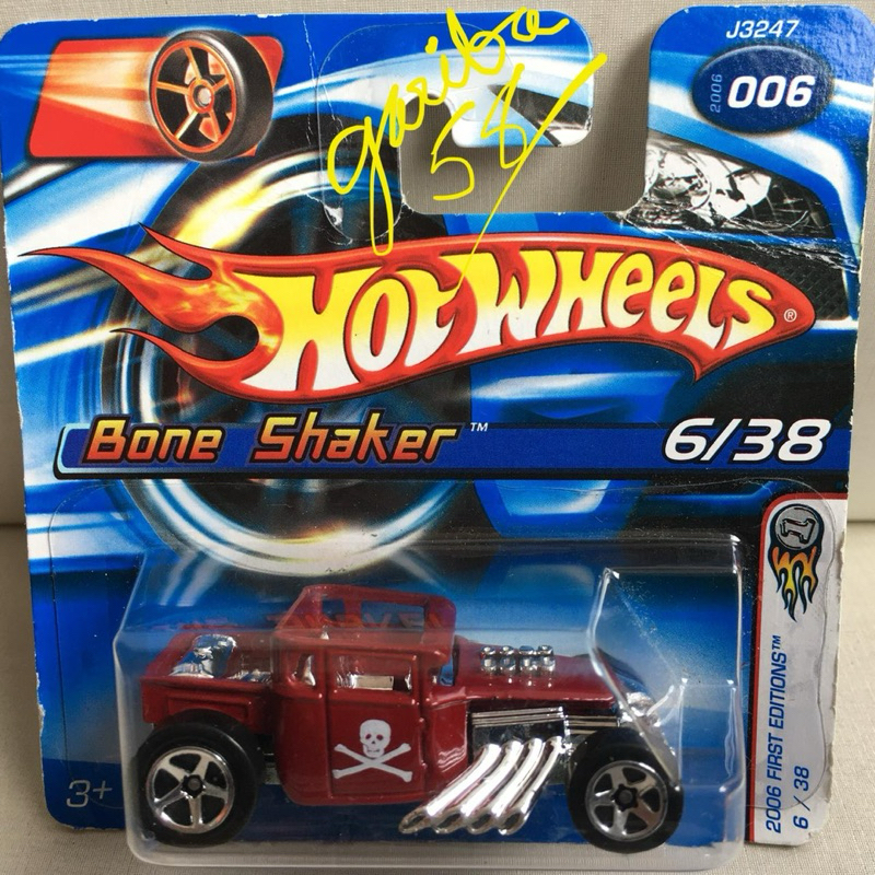 HOT WHEELS BONE SHAKER 2006 FIRST EDITIONS GARIBA58 | Shopee Brasil