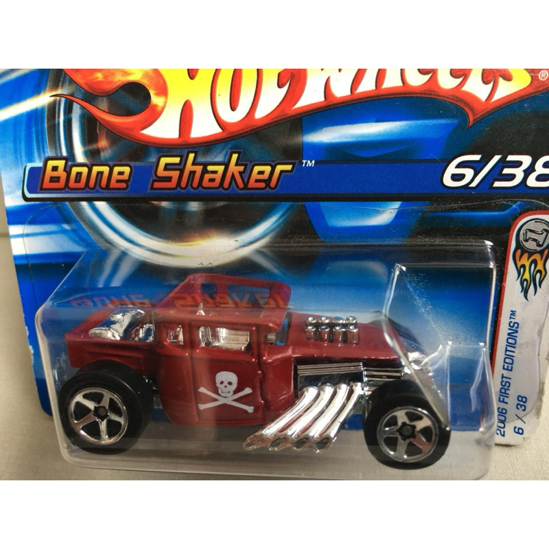 HOT WHEELS BONE SHAKER 2006 FIRST EDITIONS GARIBA58 | Shopee Brasil