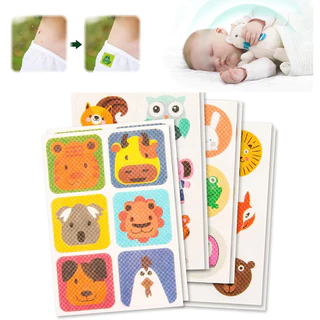 Kit 36 Peças Adesivos Repelente para Bebês Citronela Seguro E Não Tóxico em Oferta na Shopee