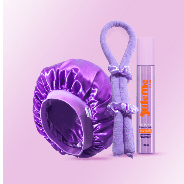 Kit Multifuncional Capilar Faixa Babyliss + Fixador De Cachos Fix Power ...
