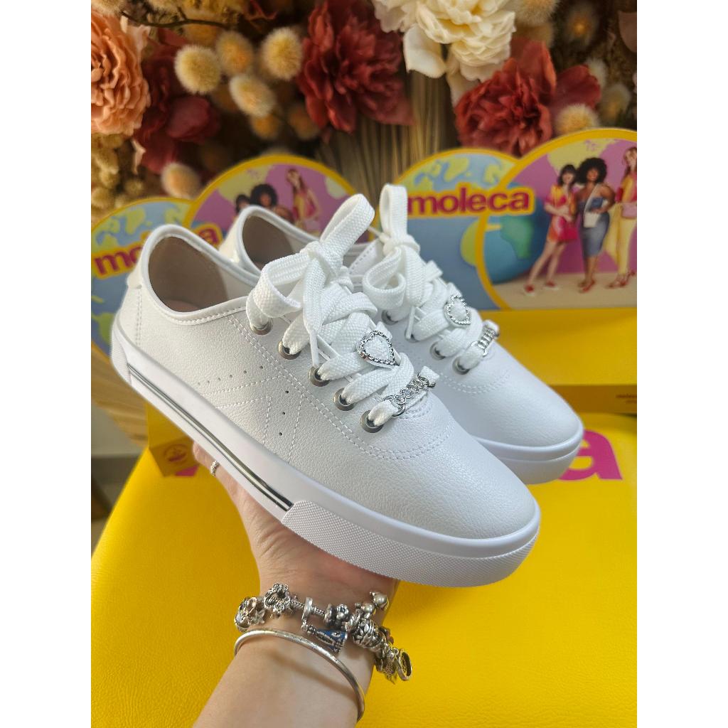 Top tenis moleca com gliter Hotsell