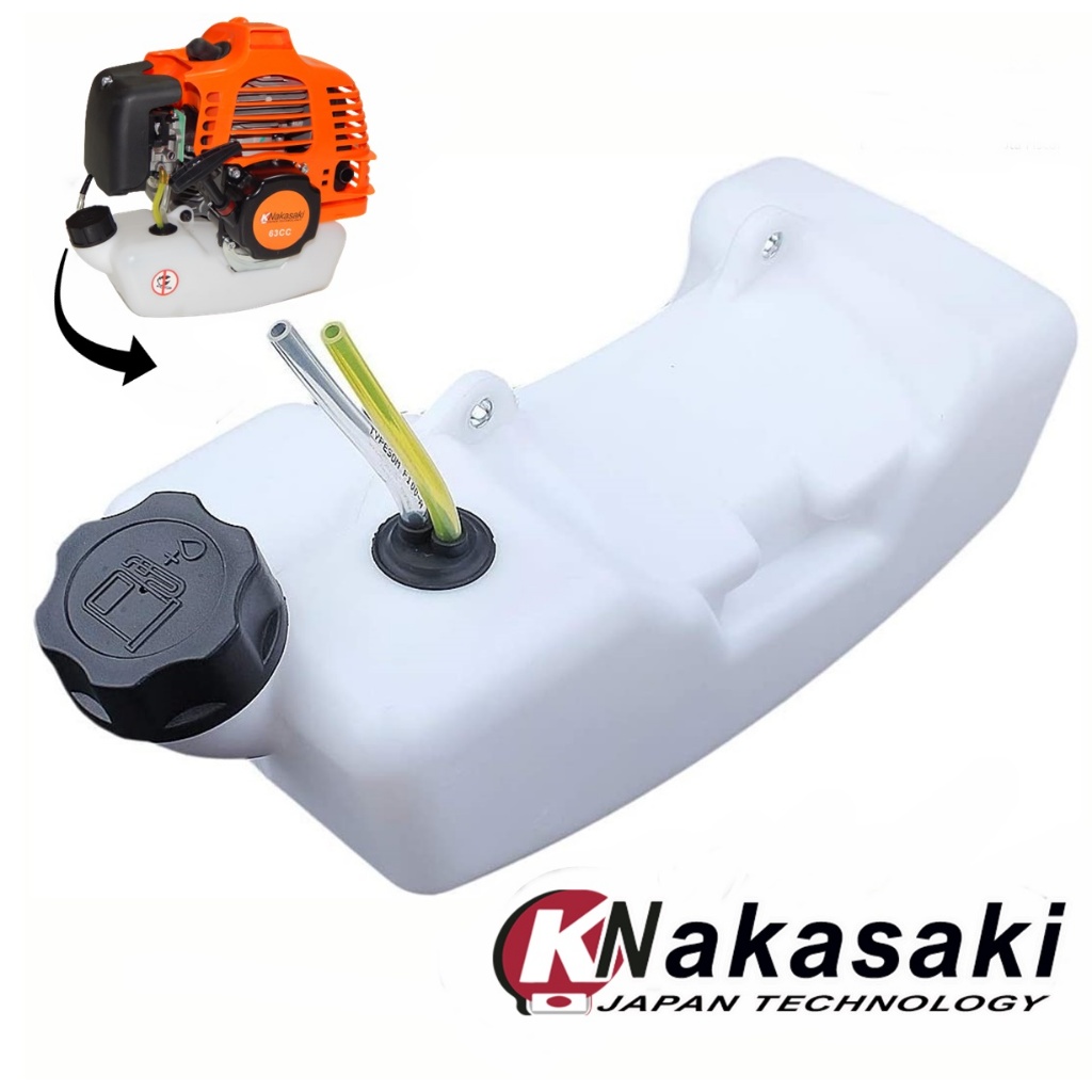 Tanque Combustível Completo Para Roçadeira Nakasaki 63cc/ 65cc Pro