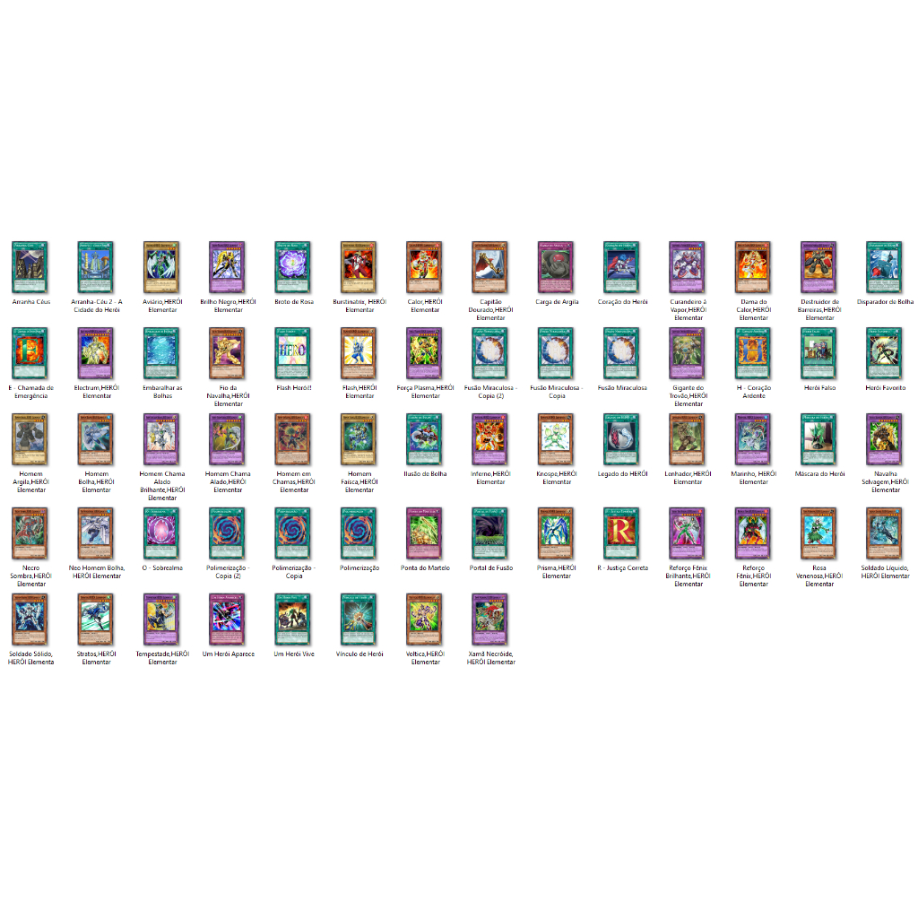 Yugioh Deck Mecanismo Antigo Top 64 Cards Tcg Ou Anime | Shopee Brasil