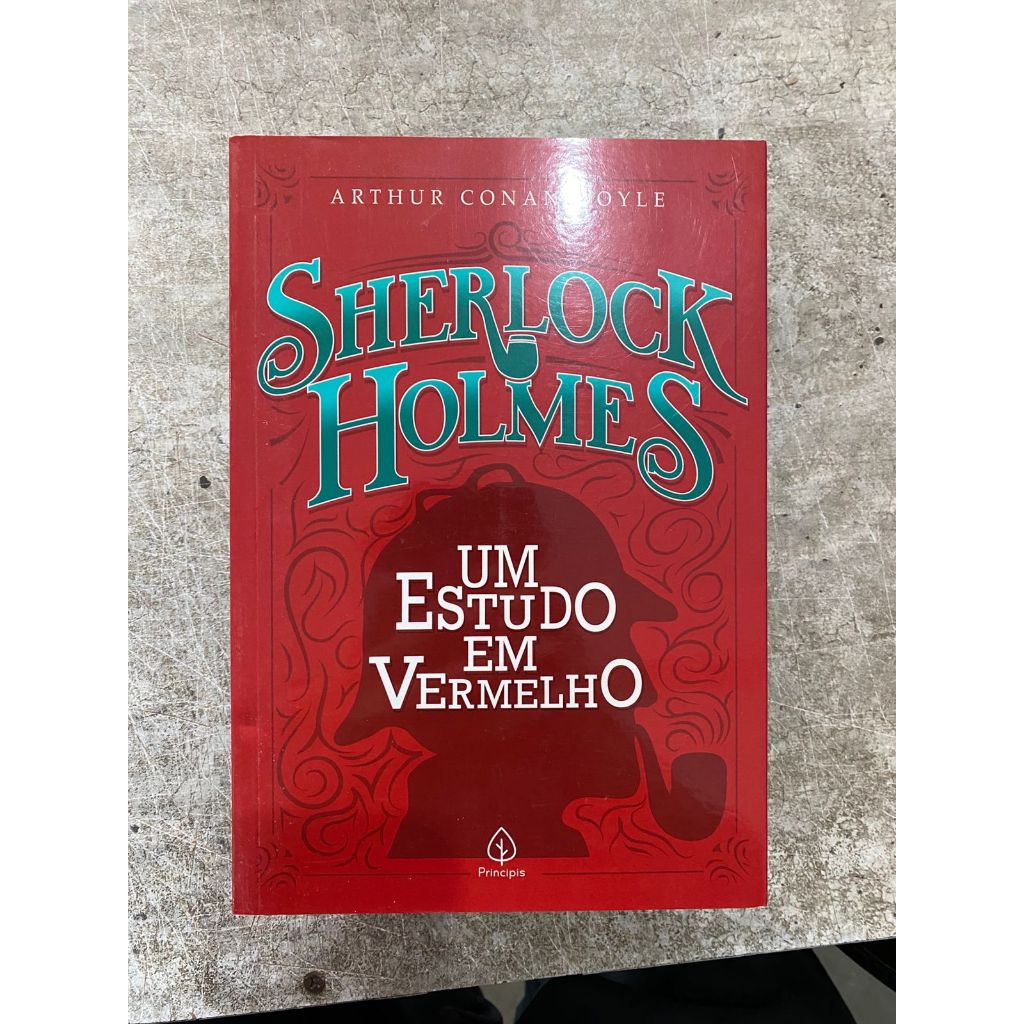 Sherlock Holmes: Um Estudo em Vermelho - Arthur Conan Doyle | Shopee Brasil