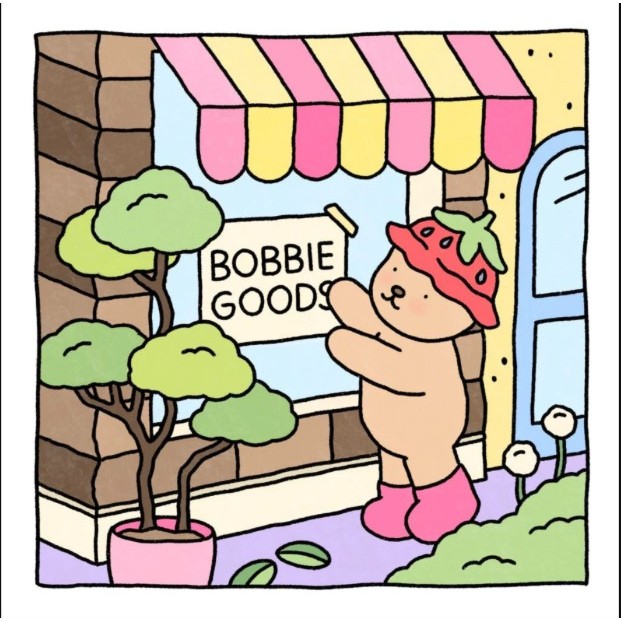 Imagem do produto Livro de Colorir Bobbie Goods 120G Caderno de Desenho Pintura Coloring Book Ursinho Bobi 4