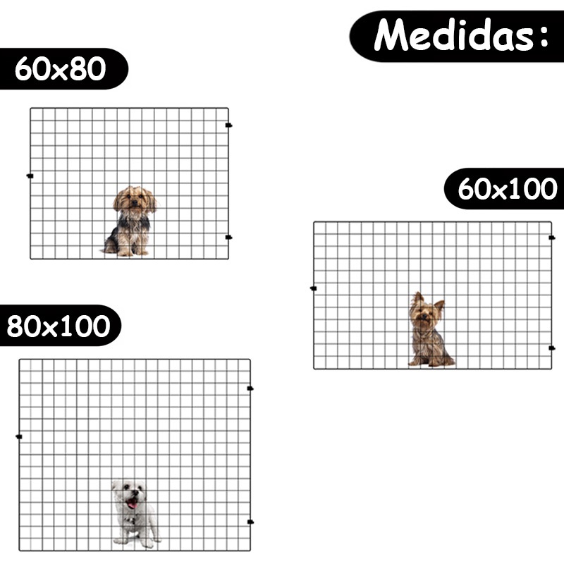 Grade Portão Proteção Pet Cachorro Cães Pequenos - Escolha A Cor E As Medidas