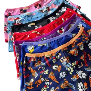 Kit 5 Shortinho Conforto Estilo Cueca Não Marca na Roupa Ótimo Para Gestante Forro 100% de Algodão