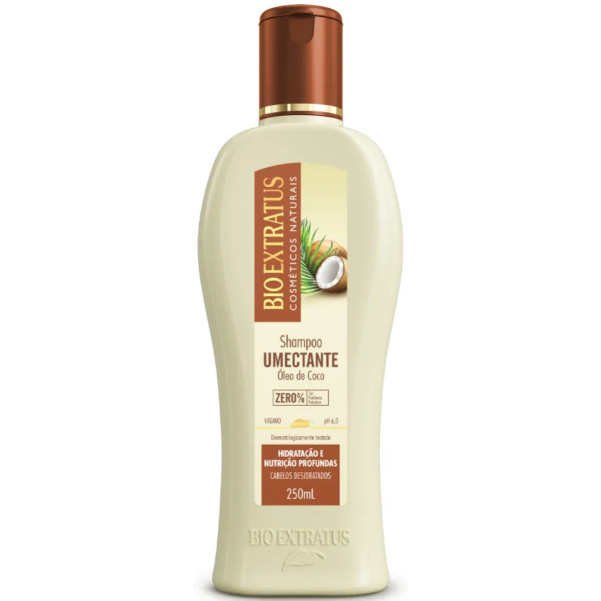Shampoo Nutrição e Hidratação Profunda Bio Extratus Umectante Óleo de ...