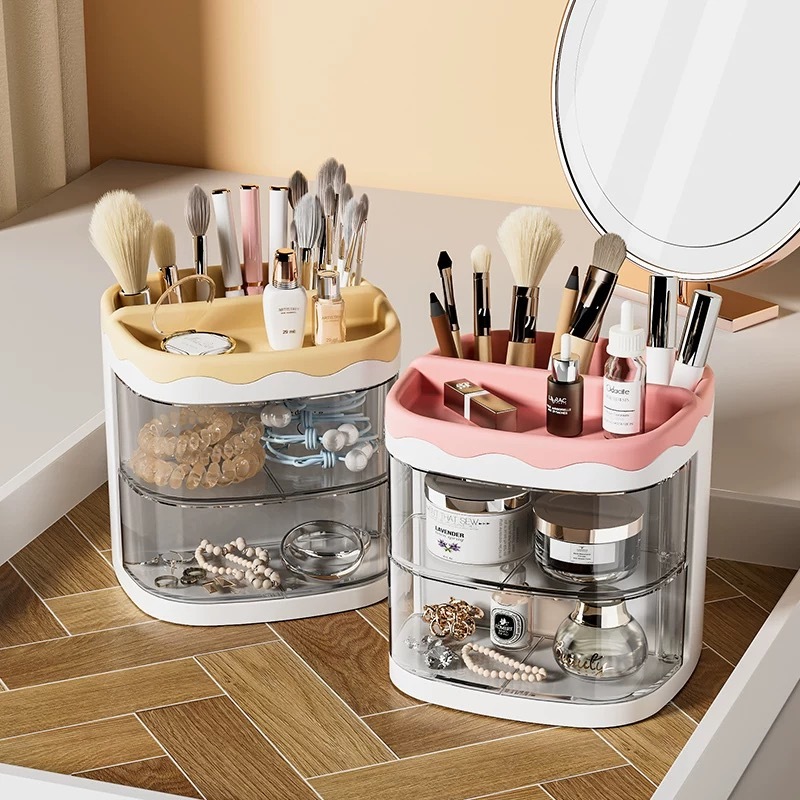 Organizador Mesa Porta Treco Caneta Gaveta/Maquiagem Escritório