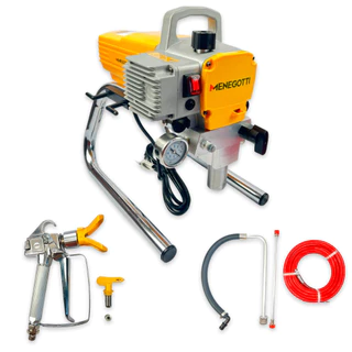 Máquina de Pintura Airless Menegotti MMA 900W/1000W Pinturas Industriais Paredes Tetos Original