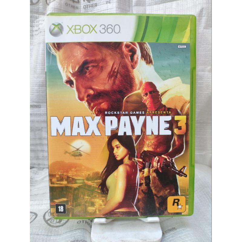 jogo Max Payne 3 Xbox 360 original Midia Fisica Shopee Brasil
