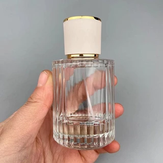 Frasco Perfume Paris de 50ml Luxo de vidro válvula Spray em Oferta na Shopee