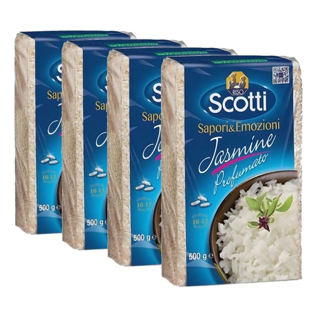 Arroz Jasmine Branco 500g 4un - Riso Scotti Importado Da Itália ...