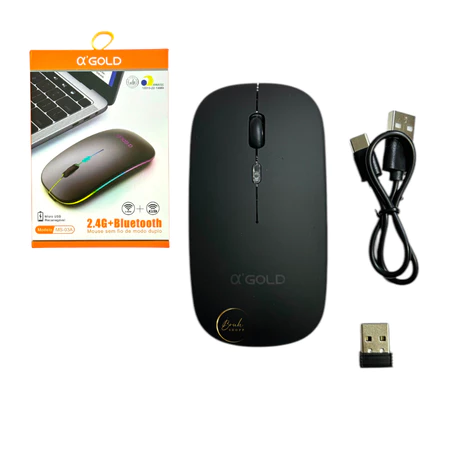 Mouse sem fio recarregável a'gold plus  - Imagem 3