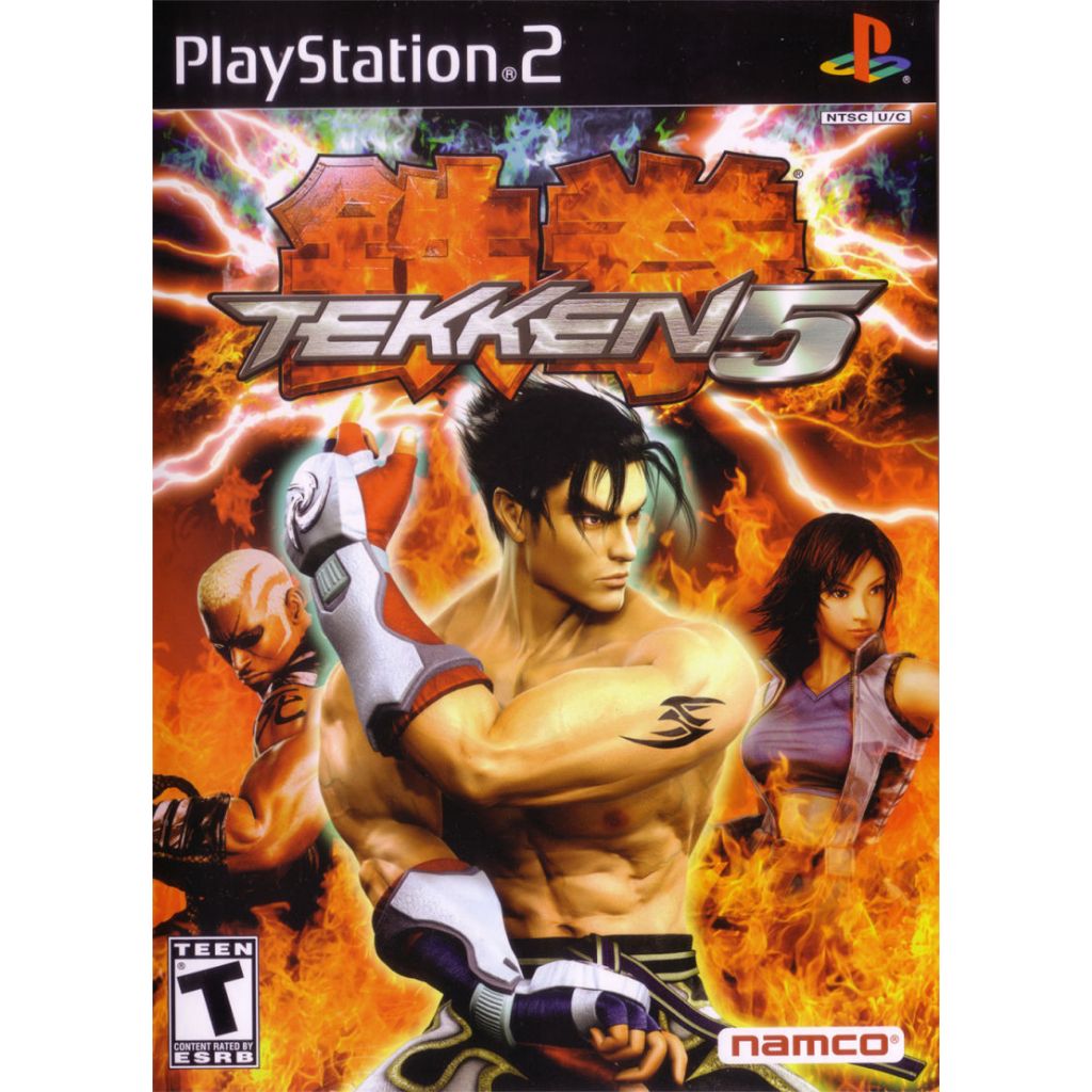 Tekken 5 Ps2 Play 2 Shopee Brasil