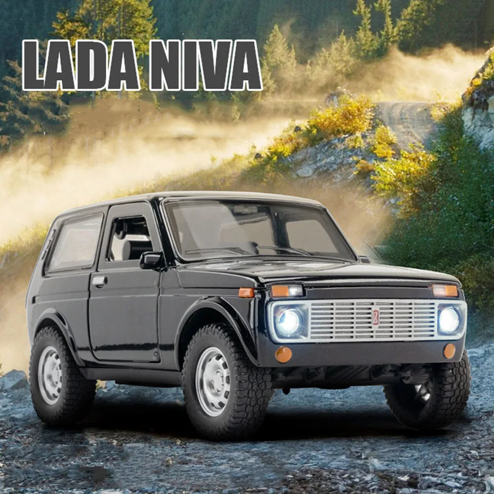 Miniatura Carro Russo Sovietico Lada Niva (1991) - Escala 1/18