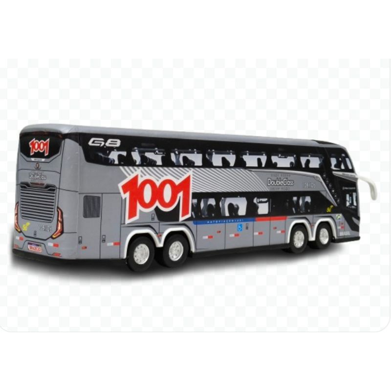 MINICHAMPS Büssing 8000S トラック Miniatura de Ônibus da JBL Marcopolo G7 DD 1800 Exclusiva 1/64