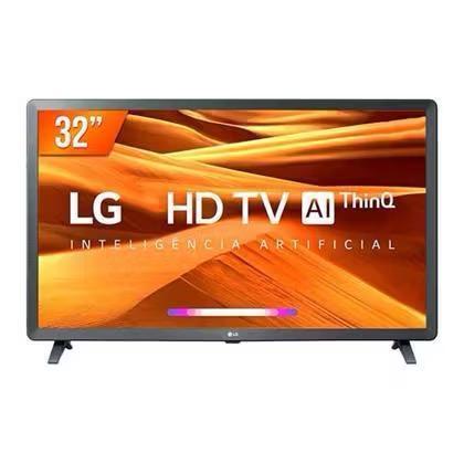 Smart TV LG 32 LED HD USB HDMI Wi-fi Bluetooth HDR 10 ThinQ Ai Google Assis. Alexa - 32LQ621CBSBAWZ