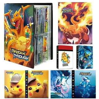 Álbum Pasta 240 Mapa De Cartões Pokemon Cartas Álbuns De Coleção De Pastas Colecionáveis 240 Pcs Para Cartas Pokémon em Oferta na Shopee