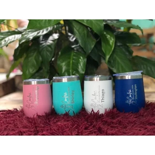 Copo Térmico Cuia 360ml Personalizado Logo Nome Anime Time Empresa Brinde Presente