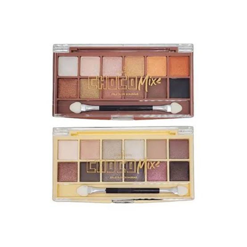 Paleta de sombra chocomix 12 cores | Shopee Brasil