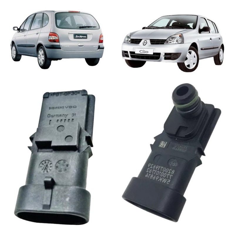 Sensor Map Renault Clio Logan Sandero Duster 206 | Shopee Brasil