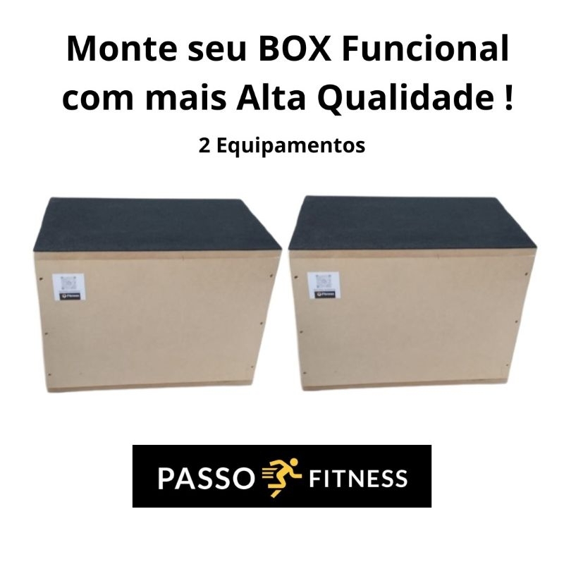 Combo Caixa Box Crossfit 45x30x34 | Shopee Brasil