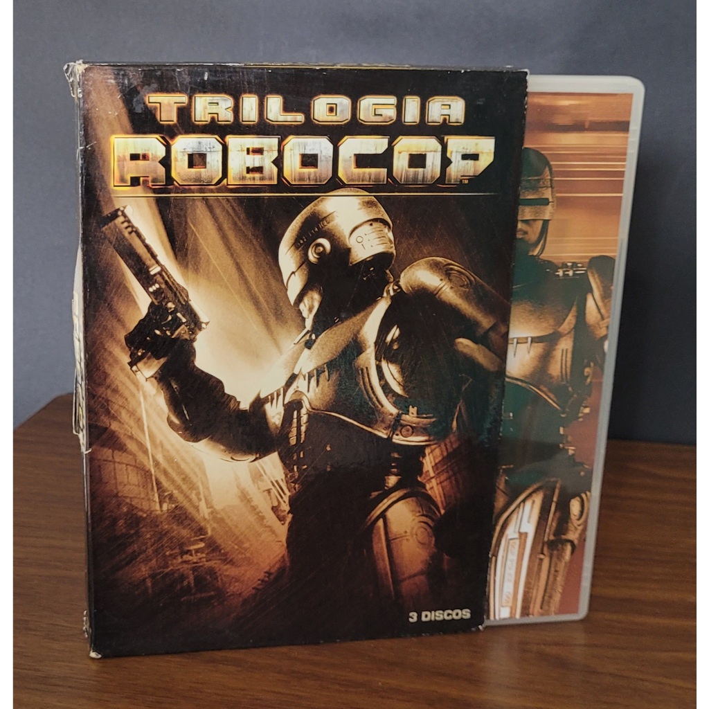 Dvd Original FIlme Box Trilogia Robocop | Shopee Brasil