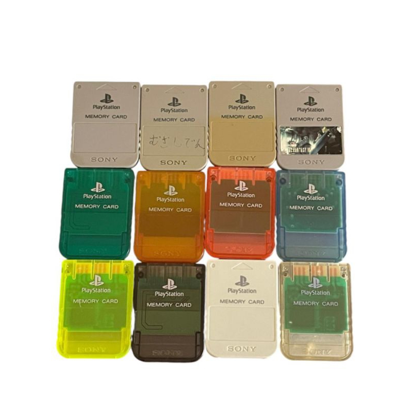 Memory Card Playstation 1 Original Várias cores