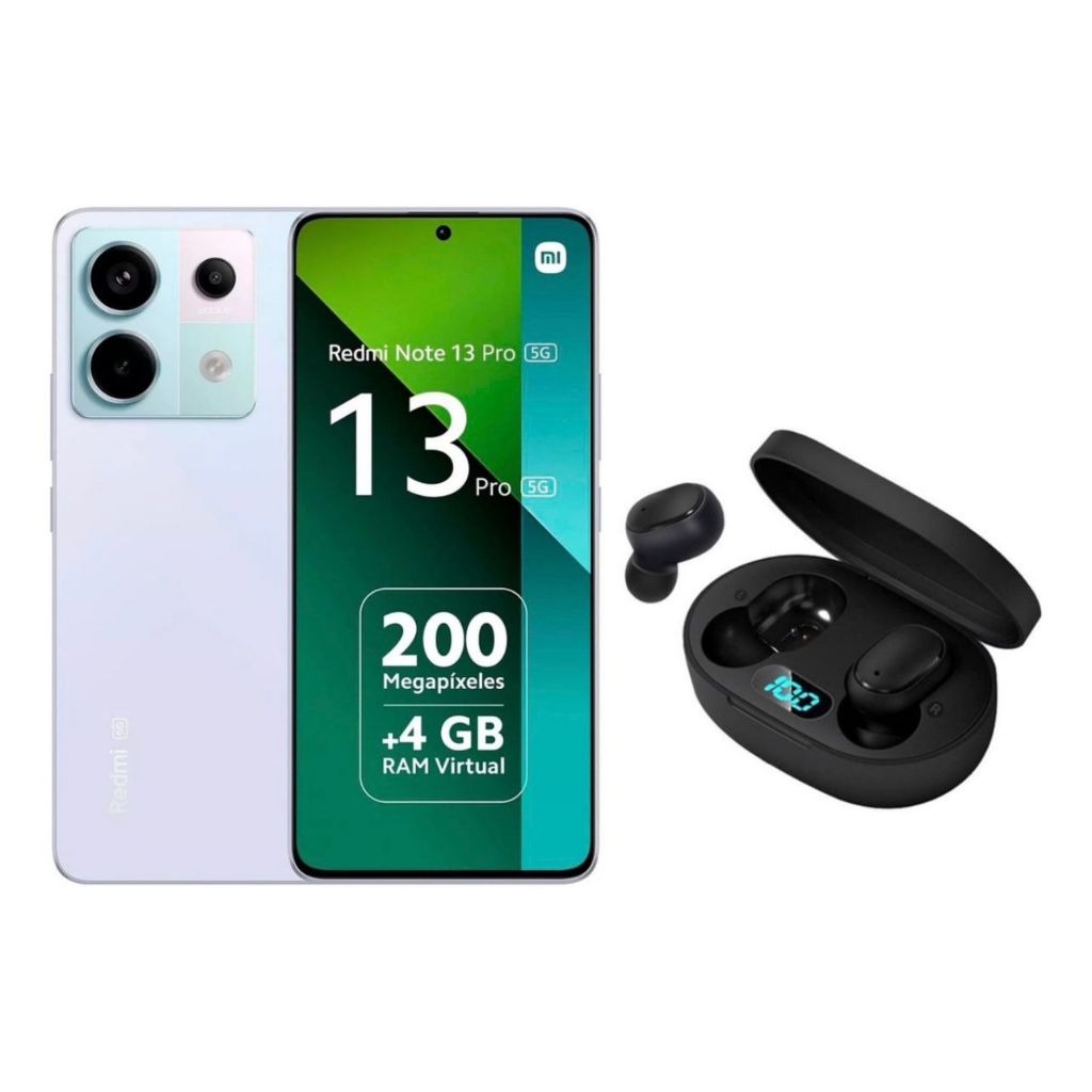 Redmi Note 13 Pro 5G 8ram/256gb roxo | Shopee Brasil
