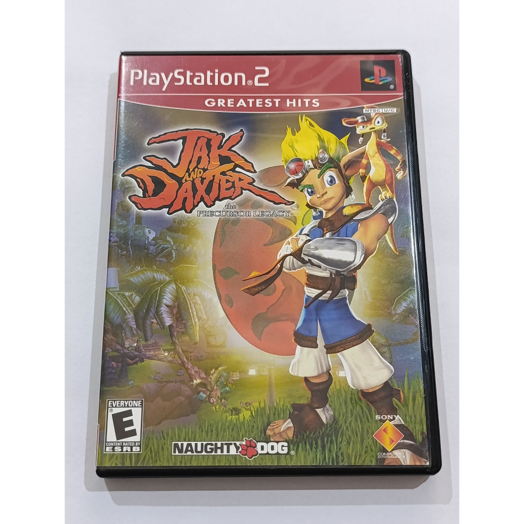Jak and Daxter The Precursor Legacy p/ PS2 Original | Shopee Brasil
