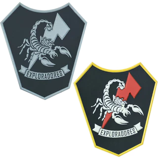 Distintivo Emborrachado Exploradores