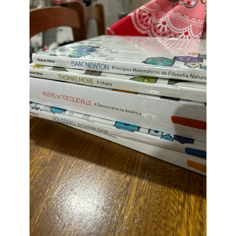 coleção livros da folha de São Paulo- livros que mudaram o mundo ...