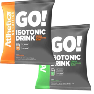 2x Isotonic Go Isotonico Atlhetica 900g Repositor Rende 12L Cada
