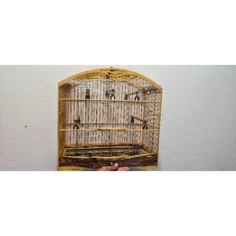 Gaiola padrão torneio em Jacarandá Violeta para Coleiro | Shopee