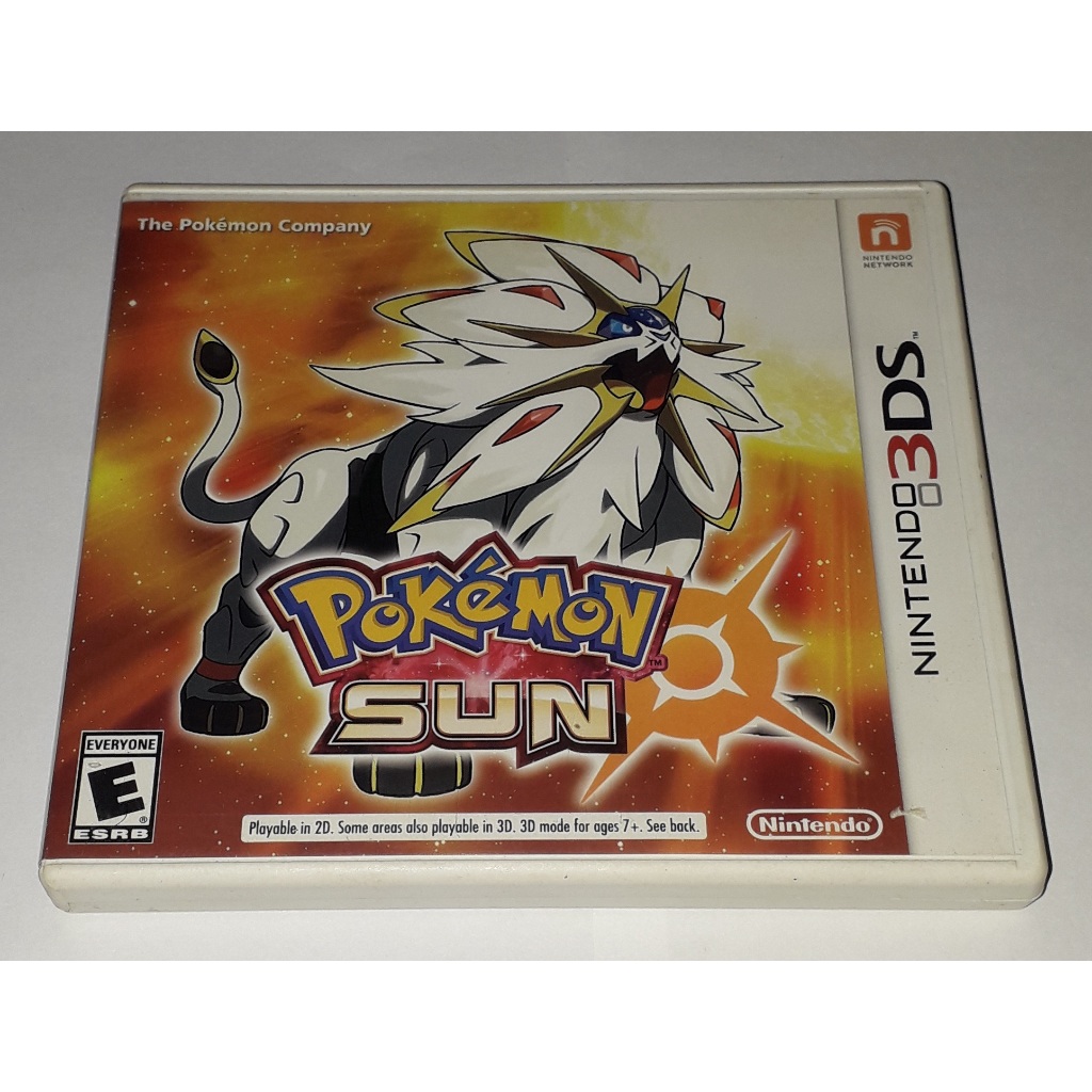 Pokémon: Sun (Americano) | Jogo 3DS | Original | Usado |