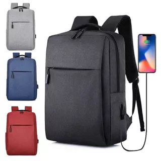 Mochila Masculina E Feminina Unissex Resistente à água Com Saída USB Anti-Furto em Oferta na Shopee