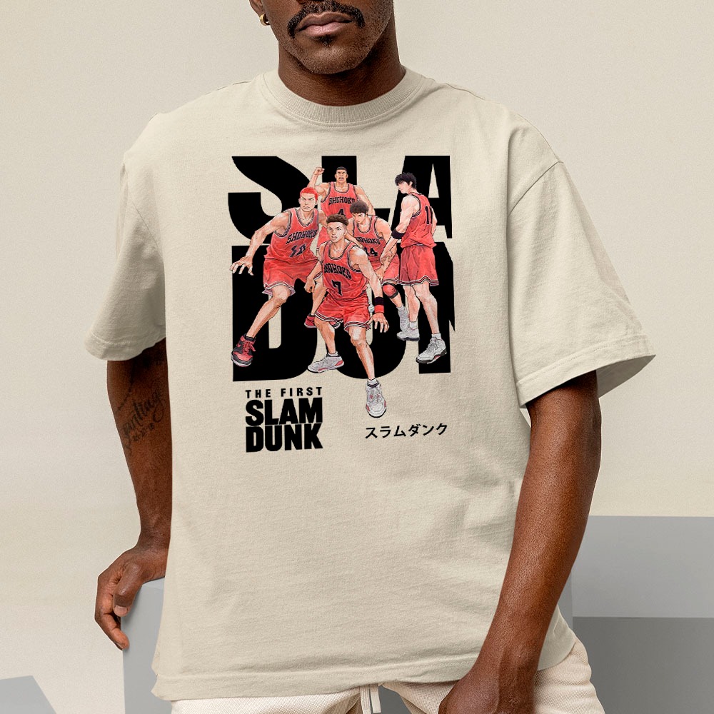 Camiseta The First Slam Dunk Shohoku Japanese Anime Geek Unissex