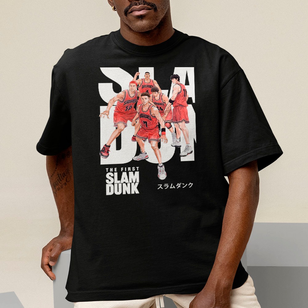 Camiseta The First Slam Dunk Shohoku Japanese Anime Geek Unissex