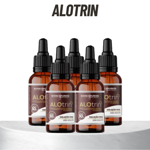 Kit 5 Alotrin Tratamento Para Dores - Suplemento 100% Natural Original ...