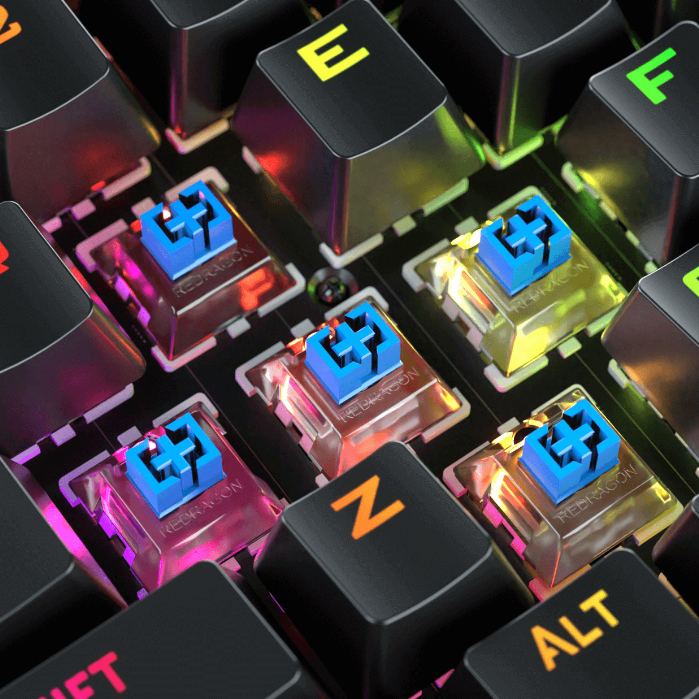 Kit 20 Switch azul blue Redragon Outemu Para Teclado Mecânico Com Nf