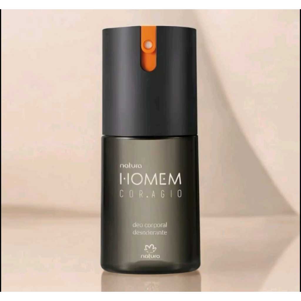 Desodorante Spray Homem Coragio 100ml - Masculino Natura | Shopee Brasil