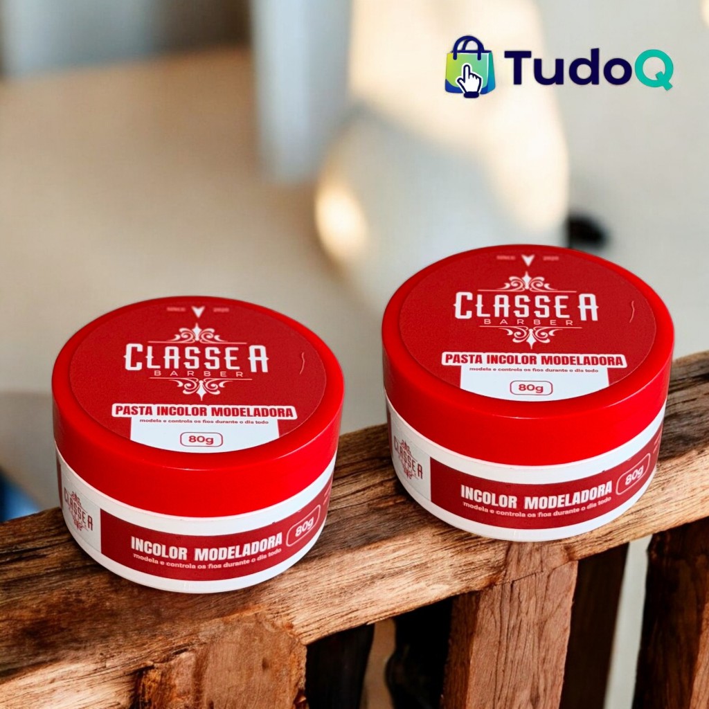 Kit 2 unidades Pasta Modeladora Incolor 80g Classe A | Shopee Brasil