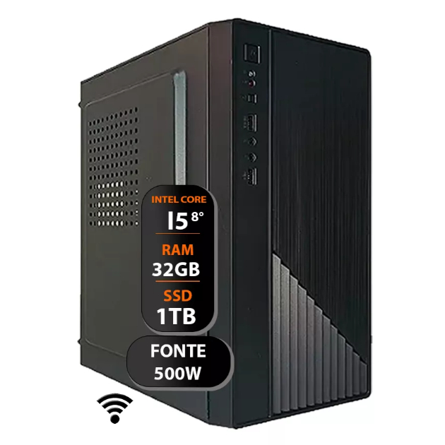Computador Intel Core I5 8°ger Ddr4 32gb Ram Ssd 1tb 500w | Shopee