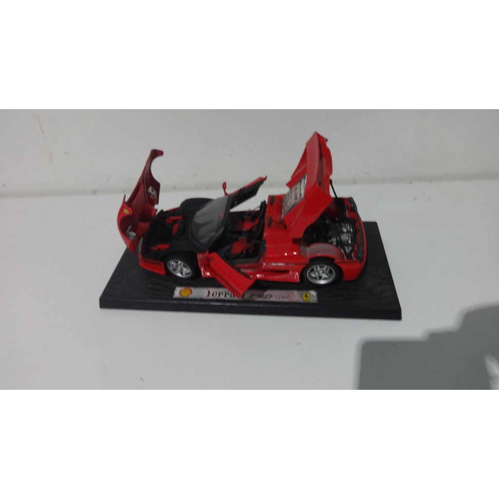 Miniatura Ferrari F50 1995 1:18 Maisto Shell Collezione Cor