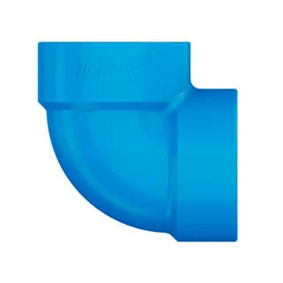 Joelho PVC 90º Roscável Azul Bucha 1/2" Tigre em Oferta na Shopee
