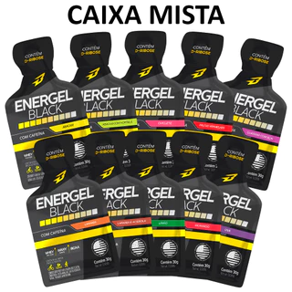 Bodyaction Energel Black - Gel de Carboidrato com Cafeína (Pedal/Endurance/Bike) em Oferta na Shopee