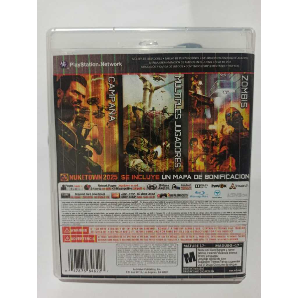 Call Of Duty Black Ops 2 - Mídia Física - Ps3 | Shopee Brasil