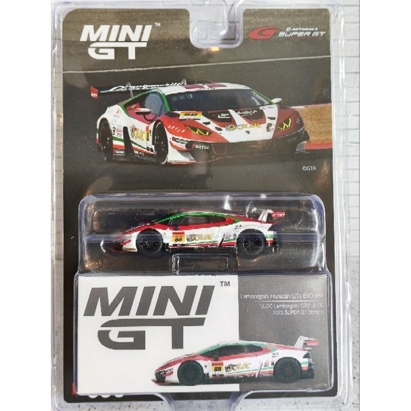 Miniatura MINI GT LAMBORGHINI HURACÁN GT3 EVO #88 item raro de